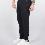 Pantaloni Blu in jersey waffle