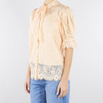 Camicia Pesca in pizzo con fiocco TP2625 11750 TWIN SET 