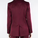 Giacca Bordeaux in satin COGNAC 1 MARELLA 