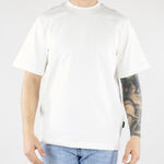 T-shirt Bianco in cotone pesante Relaxed fit XM4261 1 YES LONDON 