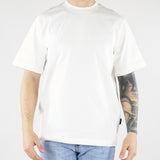 T-shirt Bianco in cotone pesante Relaxed fit XM4261 1 YES LONDON 