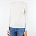 Maglia Lupetto Panna elasticizzata V58683 2 VANISE' 