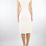 Abito Burro in doppio crêpe stretch AB90061E2 193 ELISABETTA FRANCHI 