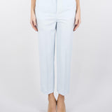 Pantalone regular con vita alta