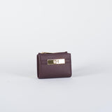 Portafoglio Merlot con placca logo PF61A56E2 EA4 ELISABETTA FRANCHI 