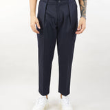 Pantalone Robin in fresco lana con doppia pences Golden Craft