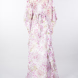 Abito lungo a fantasia