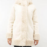 Giubbotto Lamb Hood Wom Jkt RRD