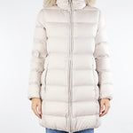 Piumino lungo Canapa con cappuccio e vera pelliccia 2243E2XX 06 COLMAR 