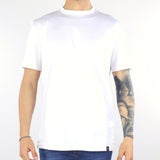 T-shirt Bianco in cotone mercerizzato