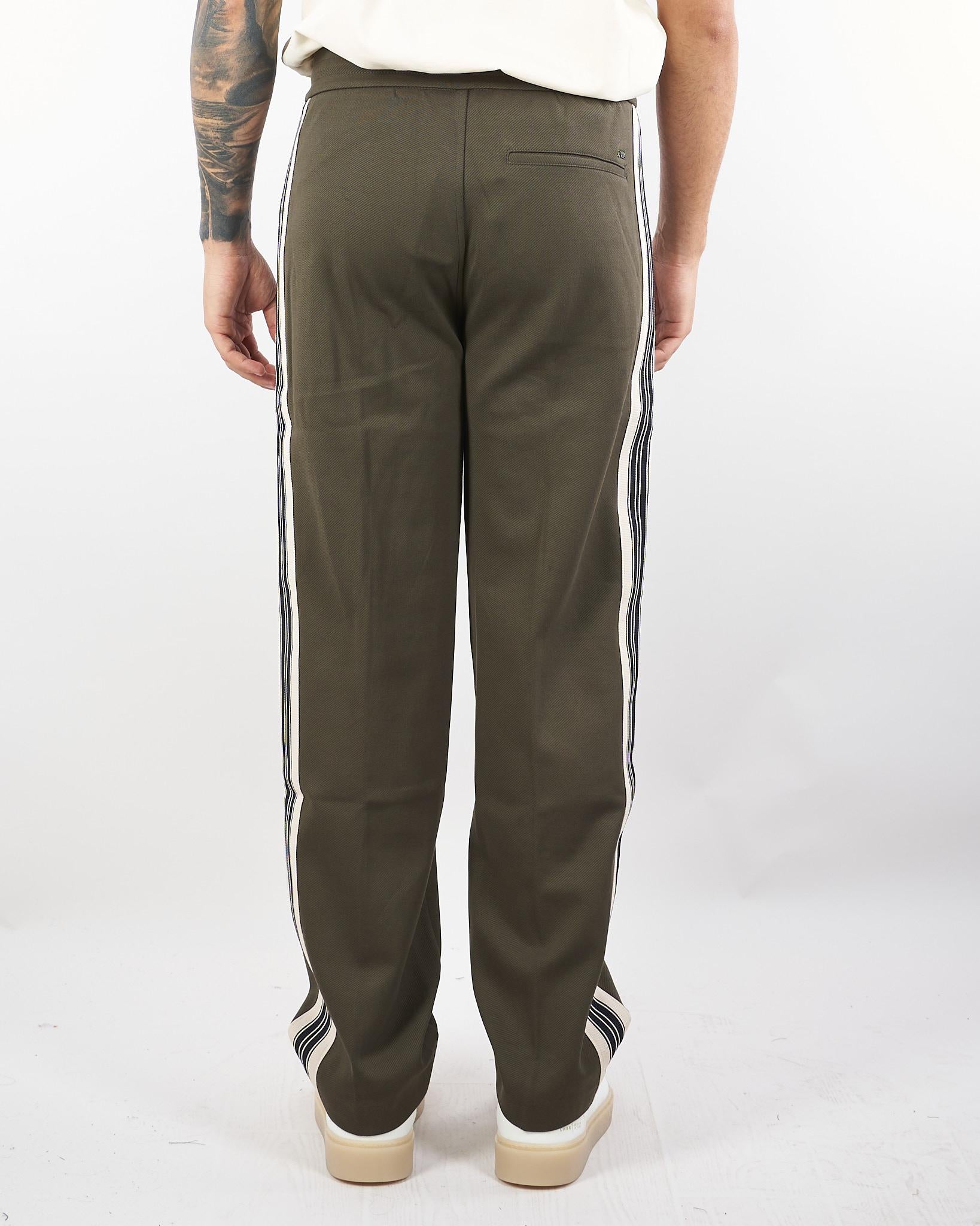 Pantaloni Verde in tuta con bande a contrasto EM002873AF134880 U8120 EMPORIO ARMANI 