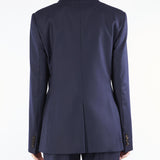 Blazer Blu doppiopetto in flanella PUCCI 13 MAX MARA STUDIO 
