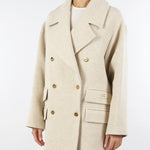 Caban Milk in panno di lana CP01156E2 DZ9 ELISABETTA FRANCHI 