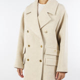 Caban Milk in panno di lana CP01156E2 DZ9 ELISABETTA FRANCHI 