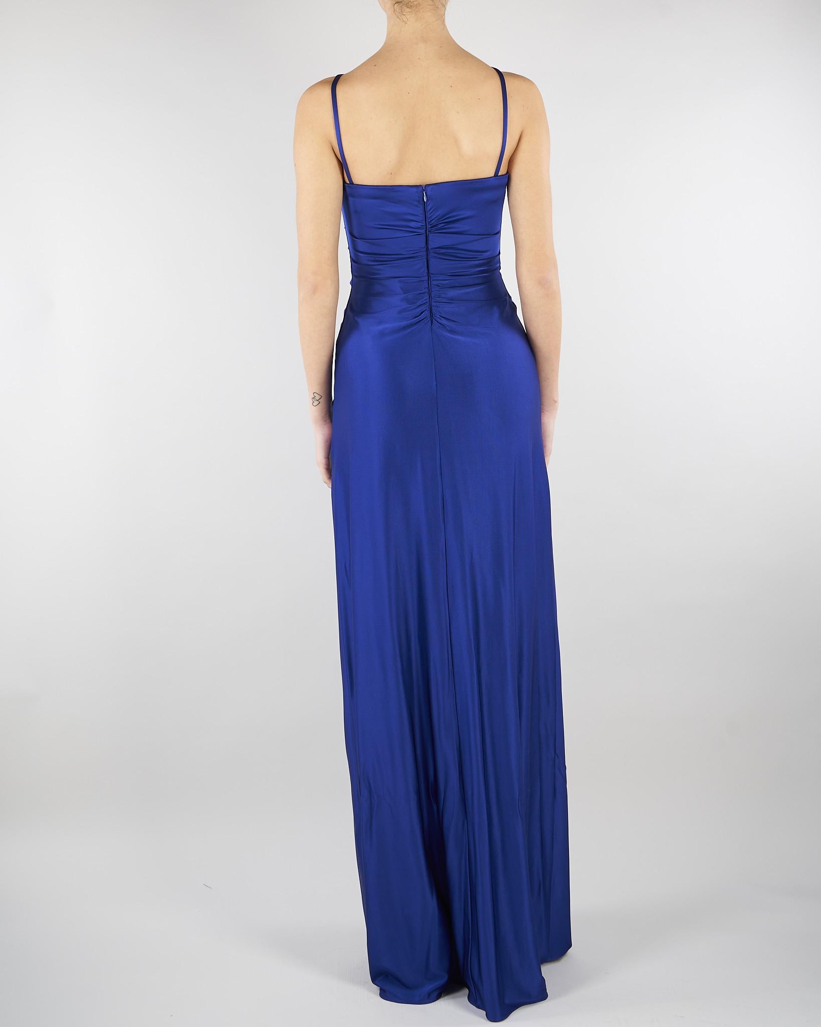 Abito Blu in jersey di viscosa MSEOGGETTI 2 MAX MARA STUDIO 