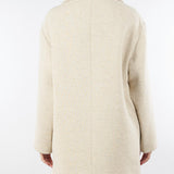 Caban Milk in panno di lana CP01156E2 DZ9 ELISABETTA FRANCHI 