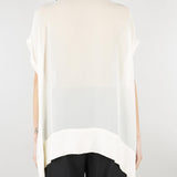 Blusa Panna con micro paillettes SP5PR001 1041 ICONA 