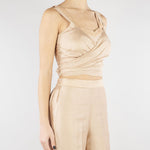 Top Beige con pizzo RA6064T486A 61212 BLUGIRL 