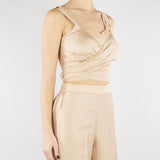 Top Beige con pizzo RA6064T486A 61212 BLUGIRL 