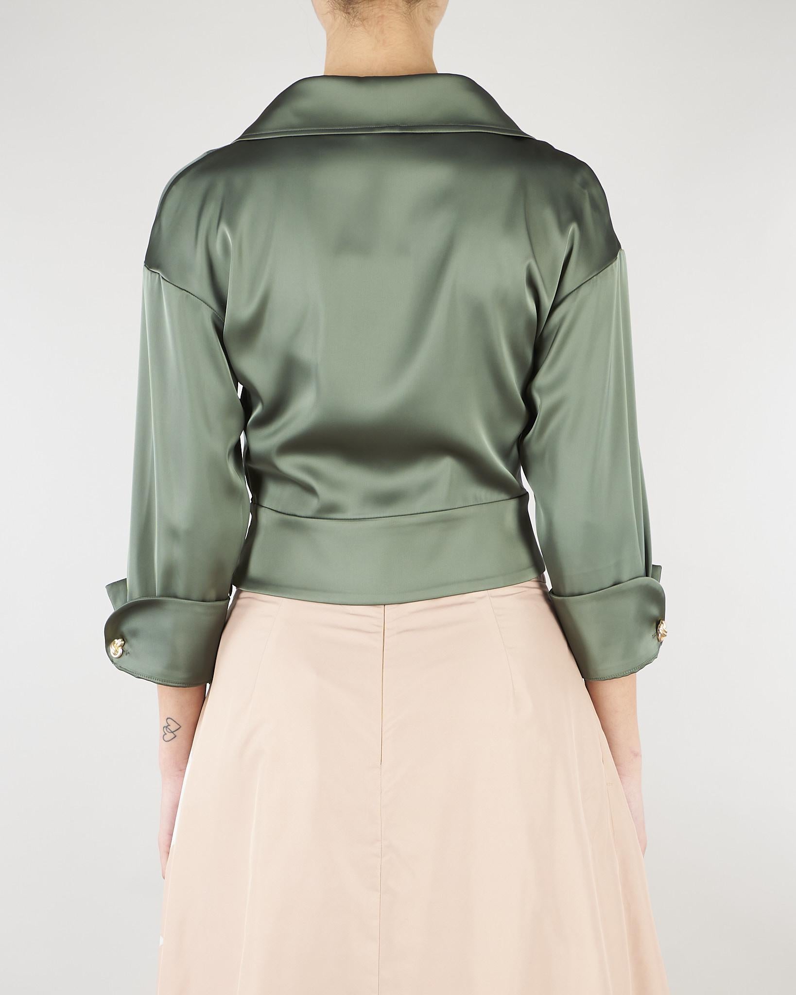 Blusa Fortez Verde Salvia FORTEZ 2164 NENETTE 