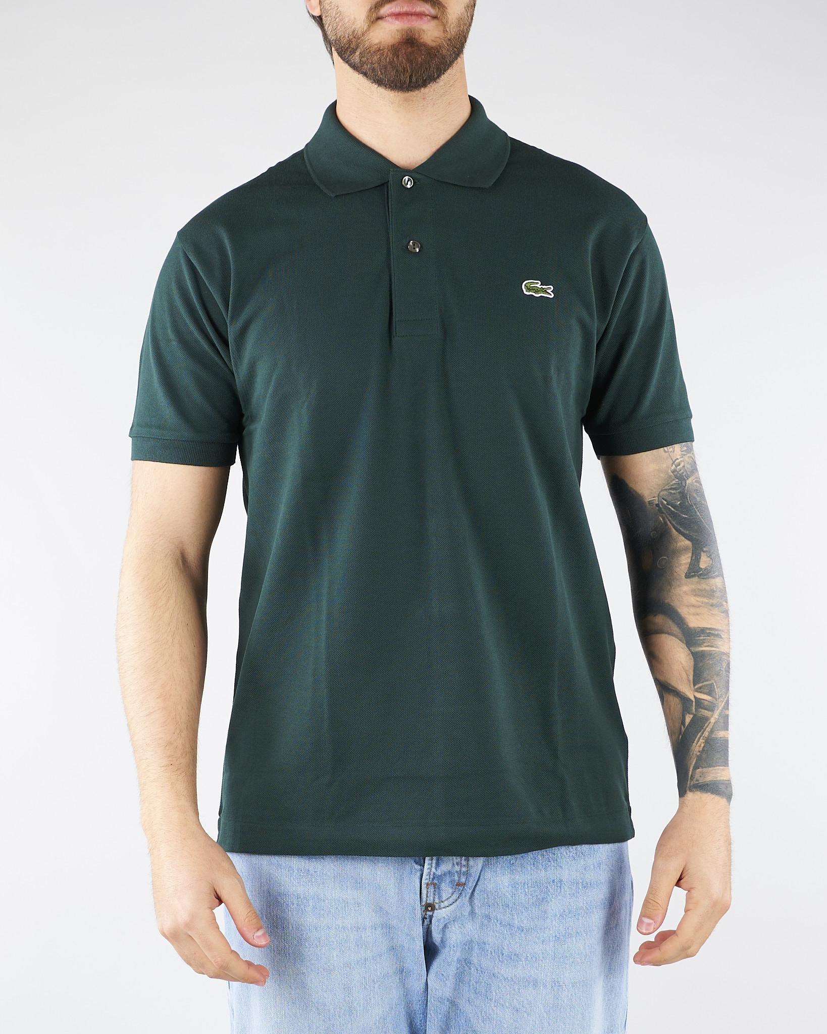 Polo Verde dal taglio classico L.12.12 Original 1212 AFK LACOSTE 