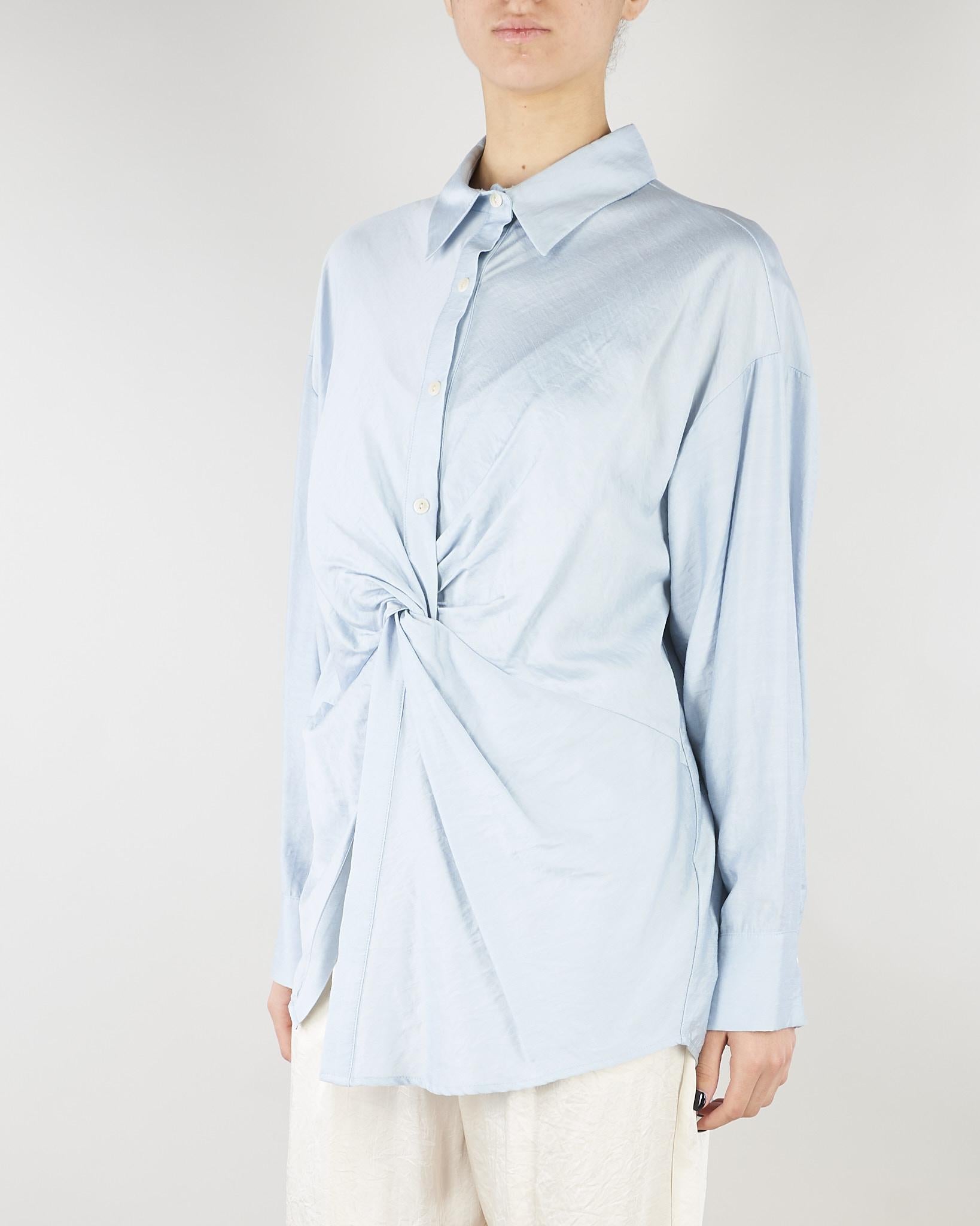 Camicia Celeste con nodo SS260055 25 ELEH 