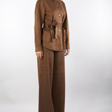 Giacca camicia Caramello in jersey BRESCIA 1 PENNY BLACK 