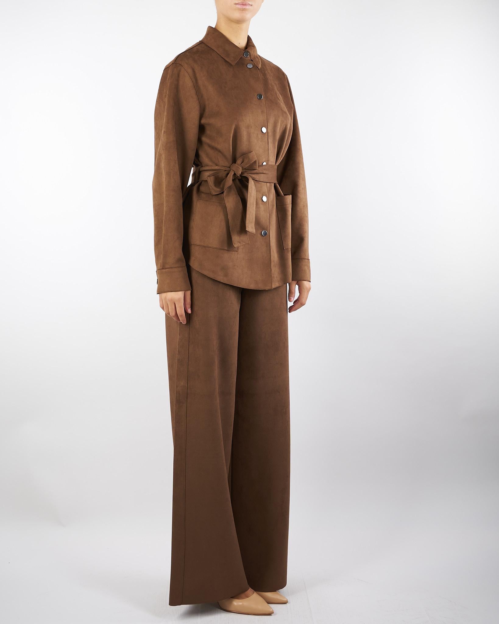 Giacca camicia Caramello in jersey BRESCIA 1 PENNY BLACK 