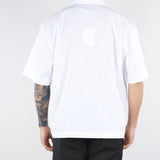 Camicia Bianco in cotone con maniche corte