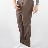 Abito doppiopetto Tortora in fresco lana 4032A3738260000 29 MANUEL RITZ 