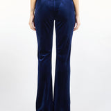 Pantaloni flare Blu in velluto ACTPA026PA3022 89 ACTUALEE 