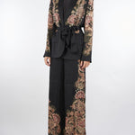 Giacca Nero blazer jacquard con stampa TP2040 12742 TWIN SET 