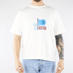 T-shirt Boxy Bianco con stampa 'Ricottaro' MAU3DICI01 01 3DICI 