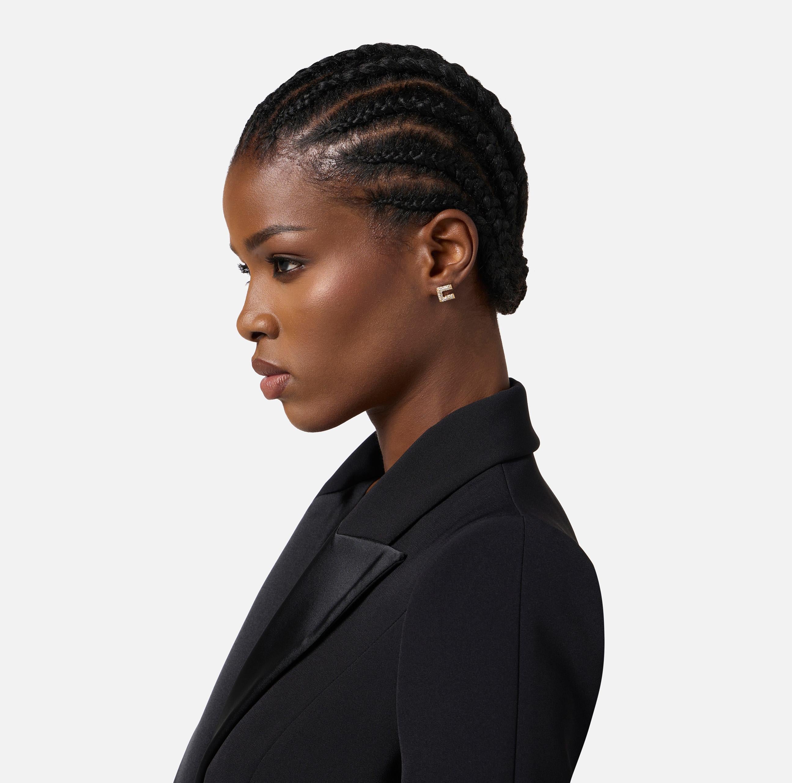 Orecchini con strass OR01A56E2 U95 ELISABETTA FRANCHI 