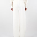 Pantalone Avorio in cady MSTAMICO 9 MAX MARA STUDIO 