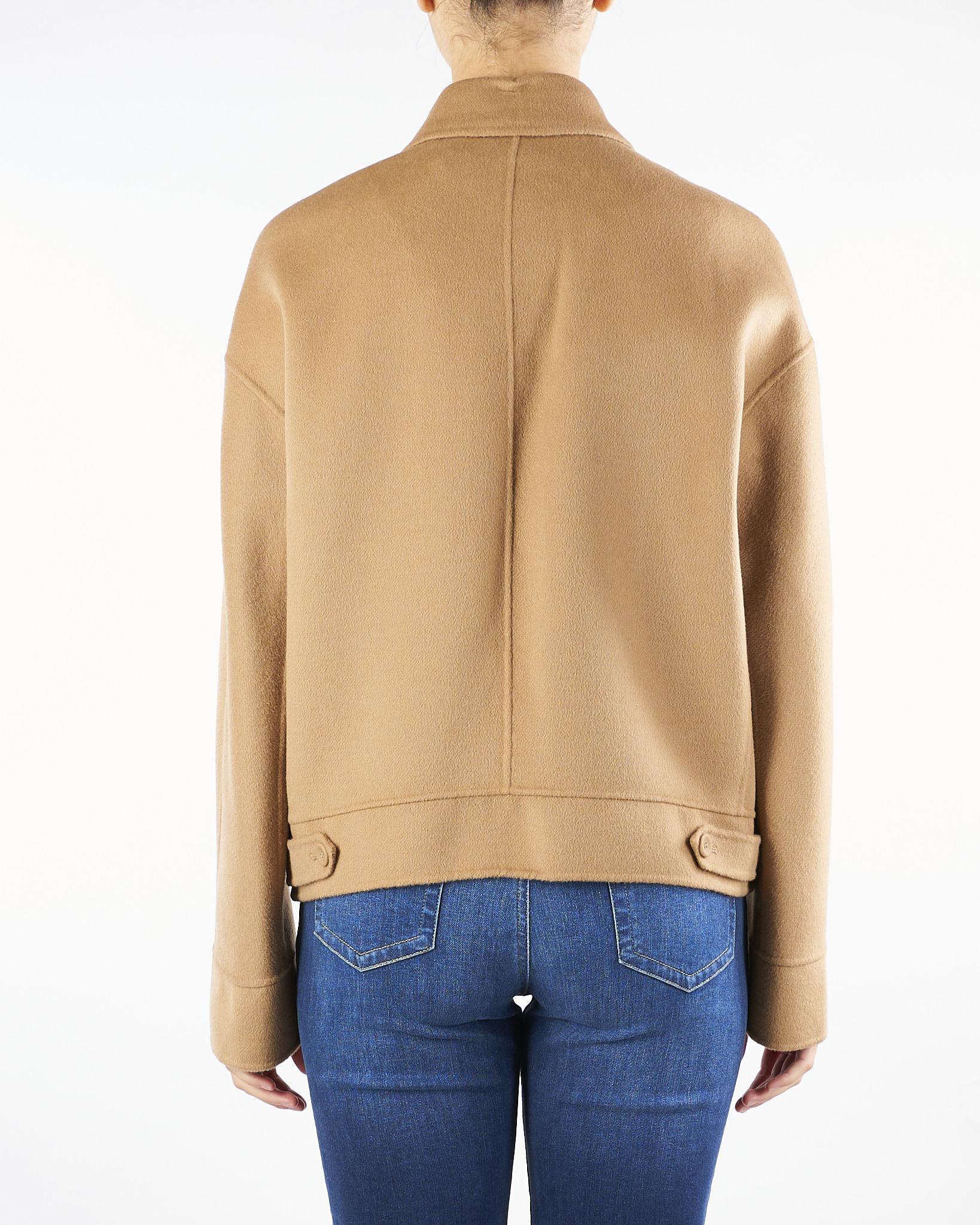 Giacca Cammello boxy in lana, cachemire e seta FIERO 24 MAX MARA STUDIO 