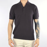 Polo in maglia Moro in cotone extrafine