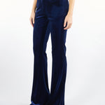 Pantaloni flare Blu in velluto ACTPA026PA3022 89 ACTUALEE 