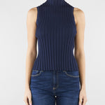 Maglia Blu in filato di viscosa stretch WKDBAUTTA 8 MAX MARA WEEKEND 