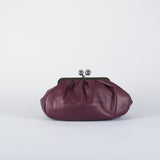 Borsa Bordeaux Pasticcino Bag Medium in montone CUBICO 74 MAX MARA WEEKEND 