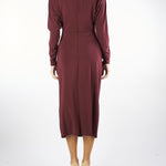 Abito Bordeaux in jersey GOYA 2 MAX MARA STUDIO 