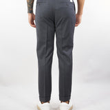 Pantalone Grigio in flanella di lana con pences 3932P1658250501 98 MANUEL RITZ 