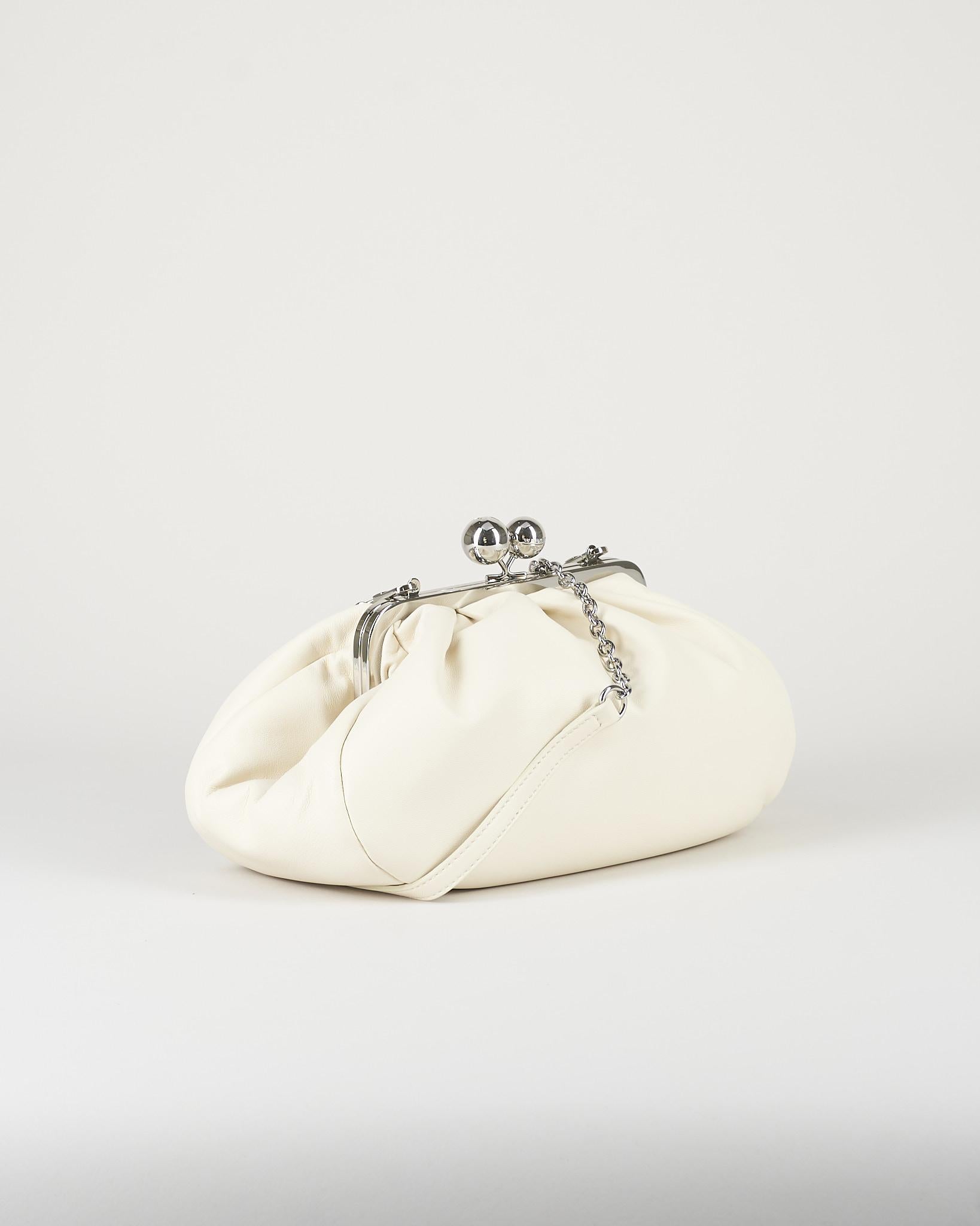 Borsa Pasticcino Bag Panna medium in montone WKACUBICO 82 MAX MARA WEEKEND 