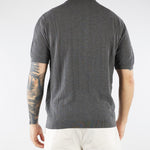 Maglia Grigio a polo con zip EM004305AF23761 O8003 EMPORIO ARMANI 