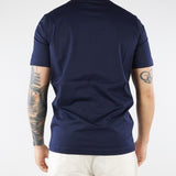 T-shirt basic Blu in cotone mercerizzato U0328R5010 50 UNGARO 