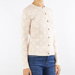 Cardigan e top Cipria con strass RF5202MS99E 22901 BLUGIRL 