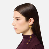 Orecchini con charms a doppio logo OR03K56E2 U95 ELISABETTA FRANCHI 