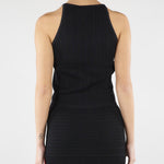 Top Mimosa Nero in maglia MIMOSA 700 NENETTE 