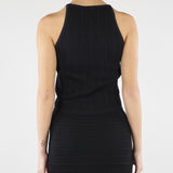 Top Mimosa Nero in maglia MIMOSA 700 NENETTE 