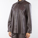 Camicia Moka in ecopelle Francis FRANCIS 650 NENETTE 